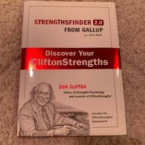 NWT StrengthsFinder 2.0 Book w/Personalized Assessment & Report